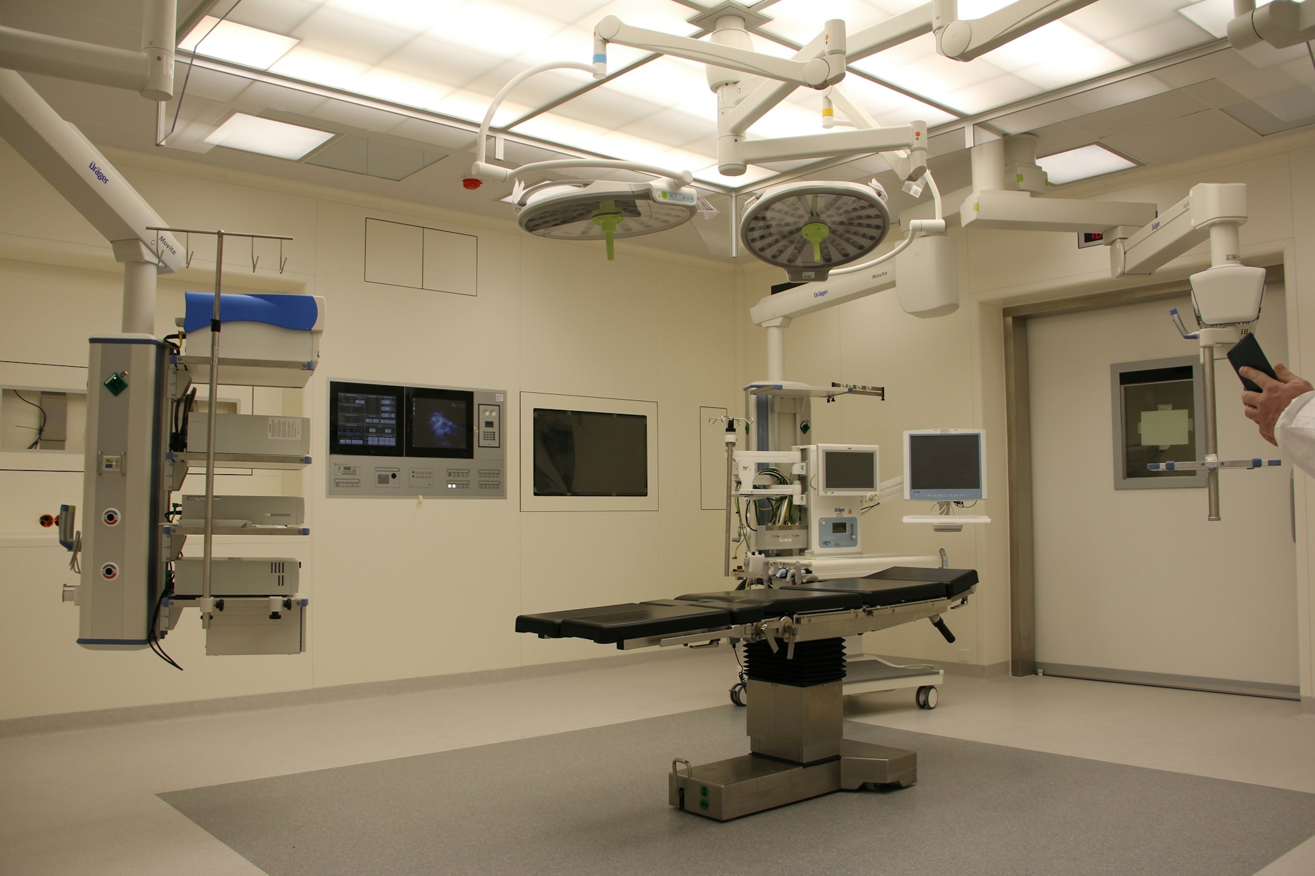 Medical supplies arranged for distribution